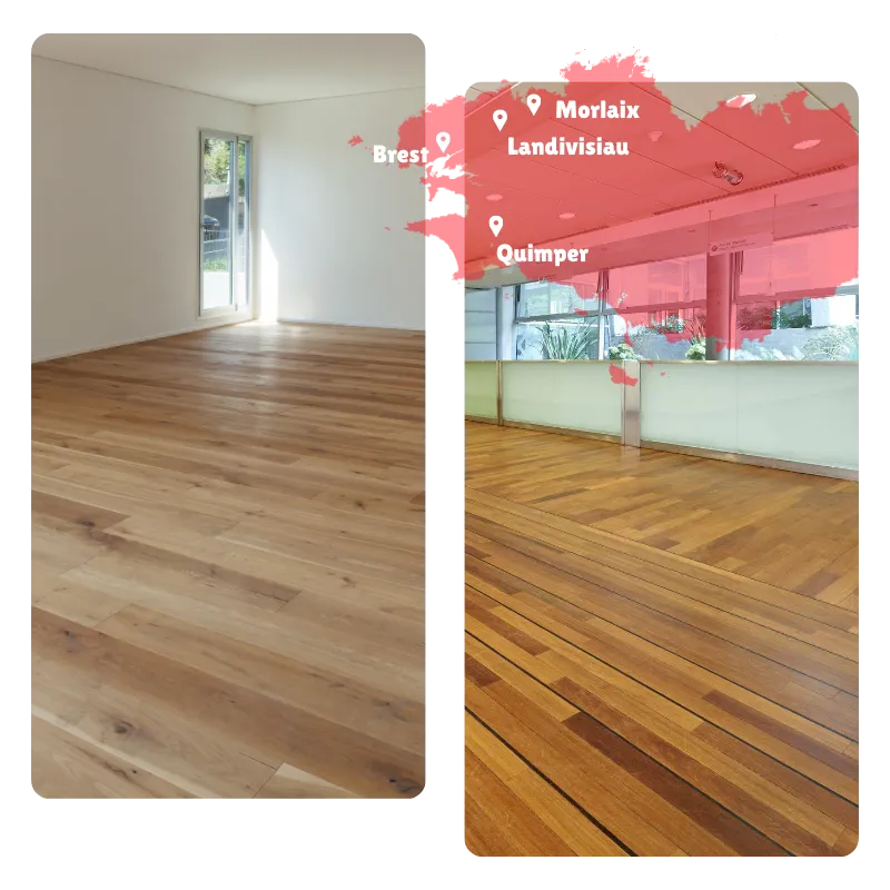 pose et renovation parquet massif saint renan